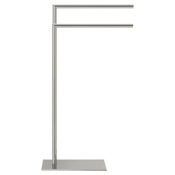 Tube håndklestativ 2-armet krom