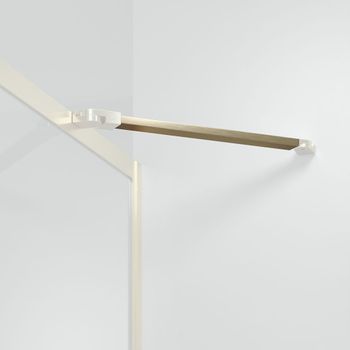 Contour støttestag 125cm børstet gull