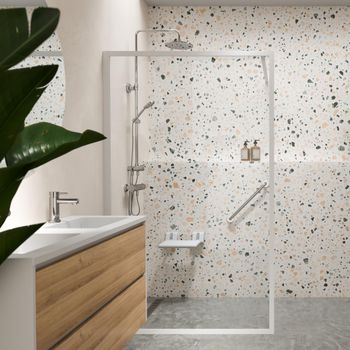 Contour Walk-in A3 120 matt hvit