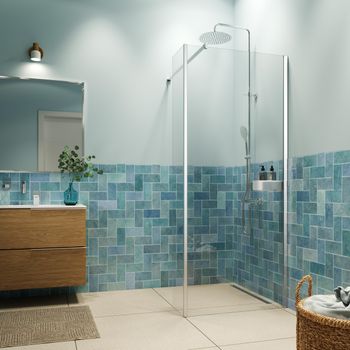 Sealskin Inc Walk-in A1 100x30 krom
