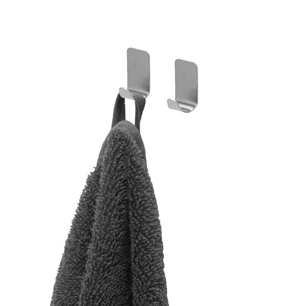 Basic krok mattbørstet 2stk