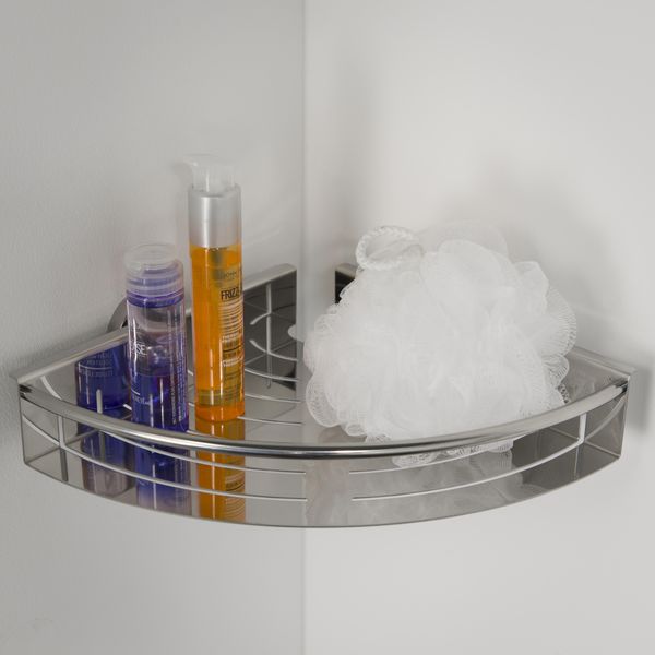 Boston hjørnekurv blankpolert