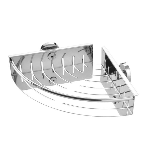 Boston hjørnekurv blankpolert