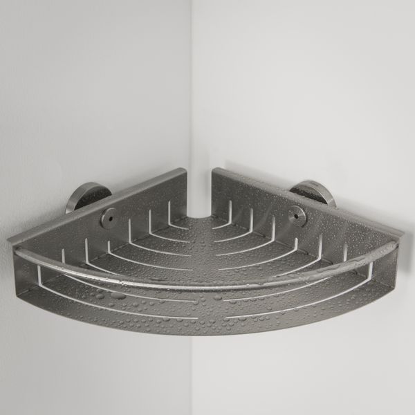 Boston hjørnekurv matt børstet