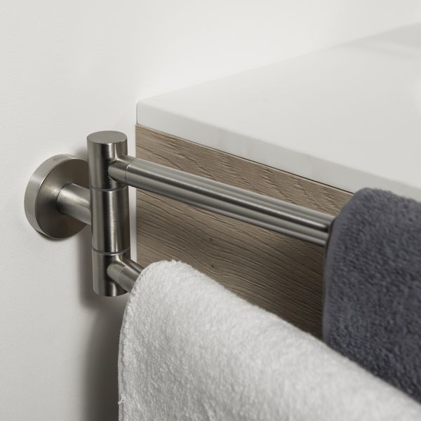 Boston håndklestang svingbar matt børstet