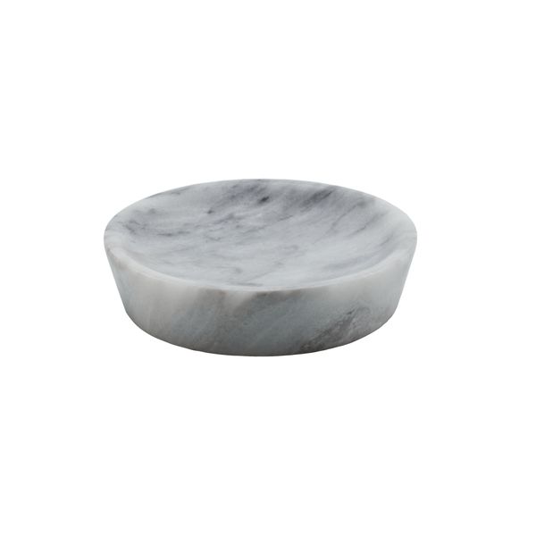 Esbada Marmor såpe-smykkeskål hvit