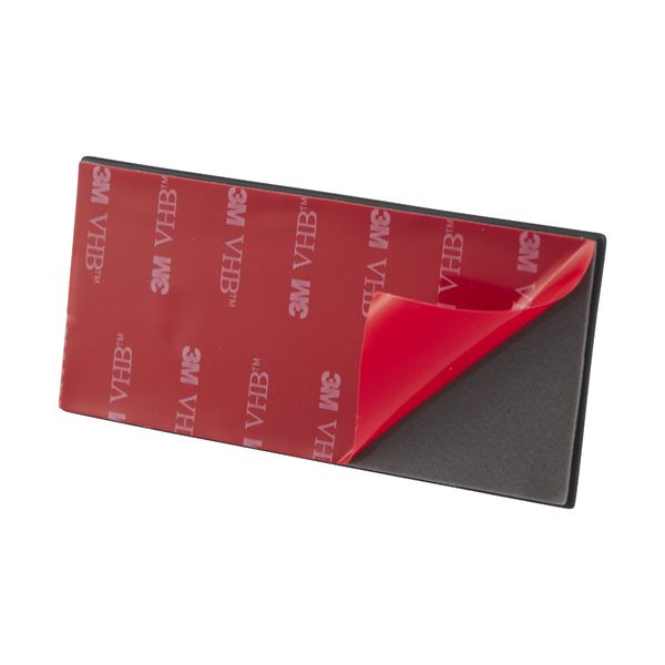 Square dobbel krok matt sort