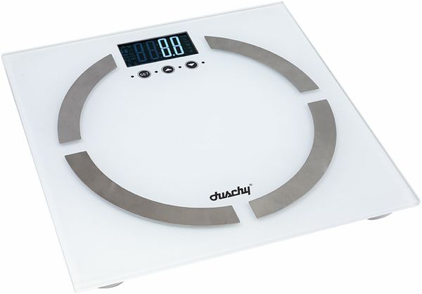 Duschy personvekt BMI 180kg hvit