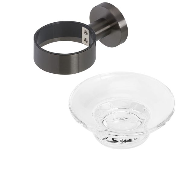 Nemox såpeskål gun metal