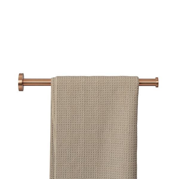 Nemox håndklestang 1-arm børstet bronse
