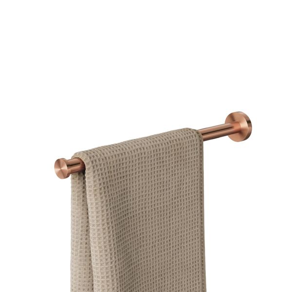 Nemox håndklestang 1-arm børstet bronse