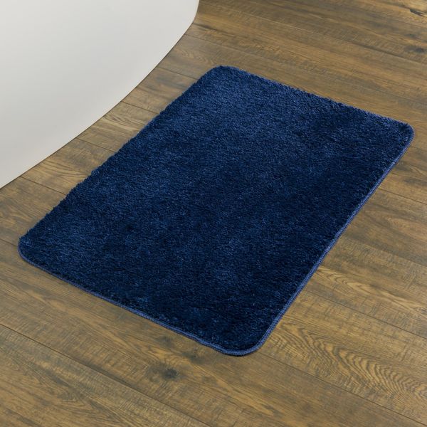 Angora badematte 60x90 blå