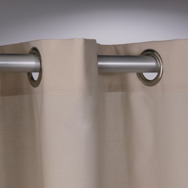 Coloris dusjforheng 180x200 beige