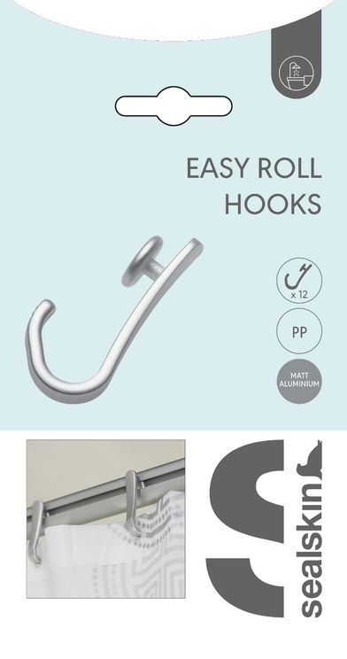 Easyroll kroker, matt aluminium