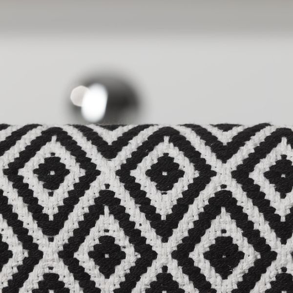 Trellis badematte 60x90 sort