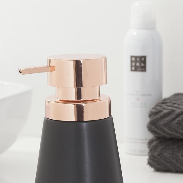 Conical såpedispenser 380 ml sort