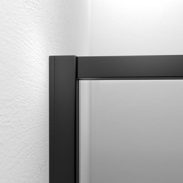 Contour utforingsprofil 1x200cm matt sort