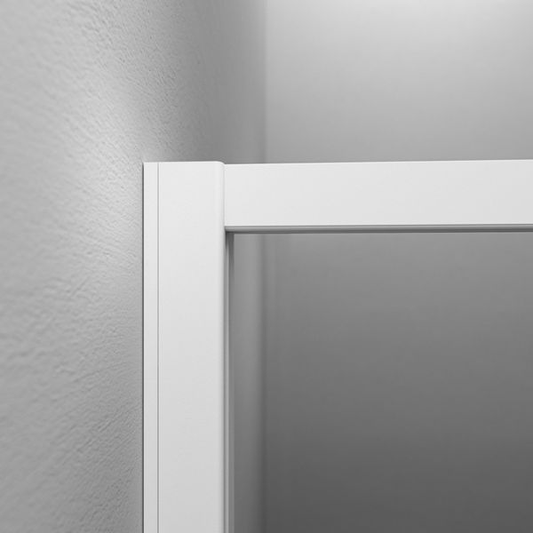 Contour utforingsprofil 1x200cm matt hvit