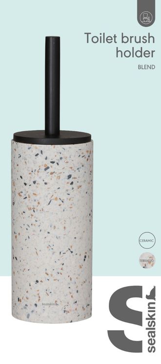 Blend toalettbørste terrazzo