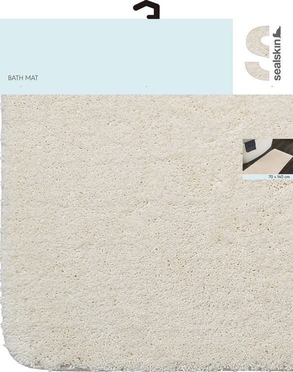 Angora badematte 70x140 offwhite