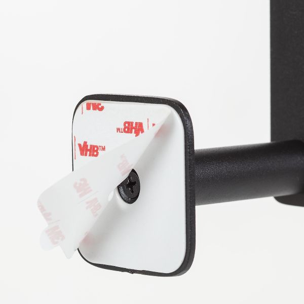 Colar reserverullholder matt sort