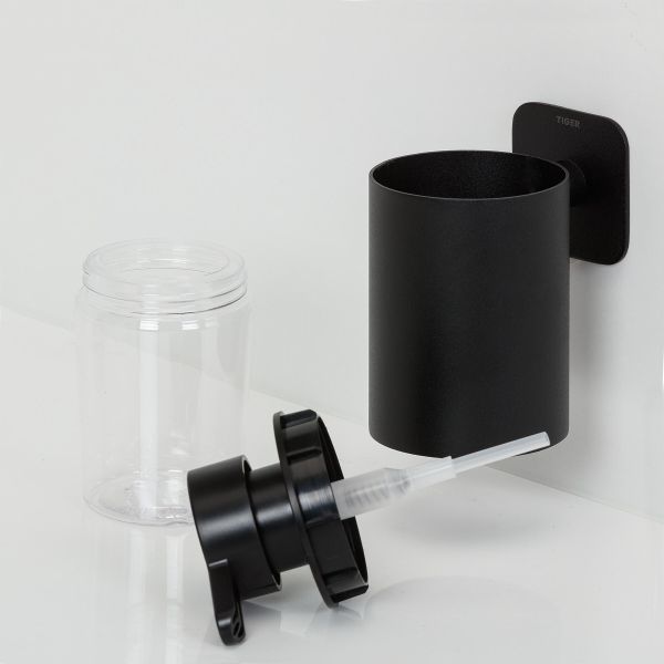 Colar såpedispenser 180 ml matt sort