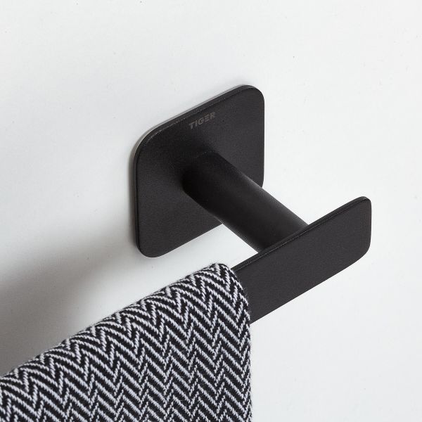 Colar håndklestang matt sort