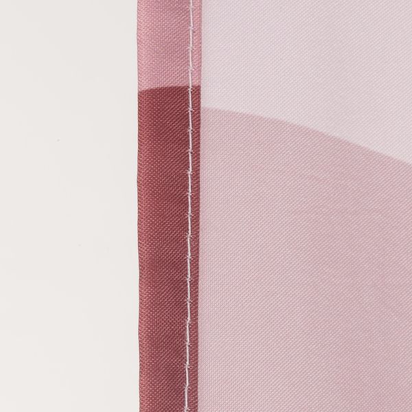 Sealskin Earth Dusjforheng 180x200 Mørk rosa / Off-white