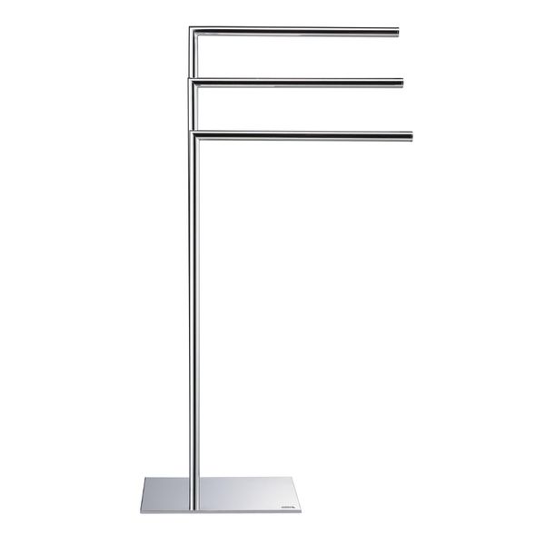Tube håndklestativ 3-armet krom