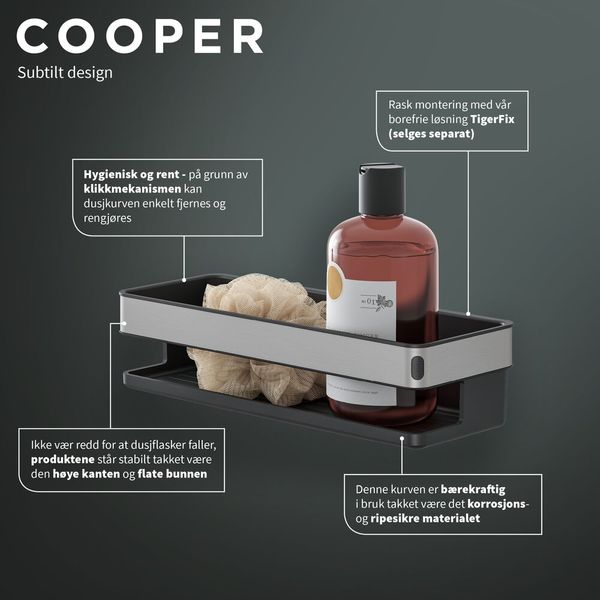Cooper dusjkurv