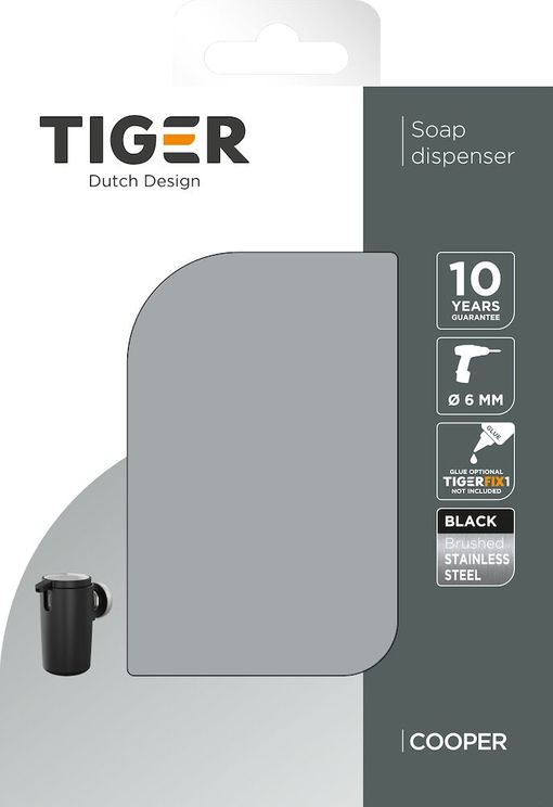 Cooper såpedispenser 175 ml sort