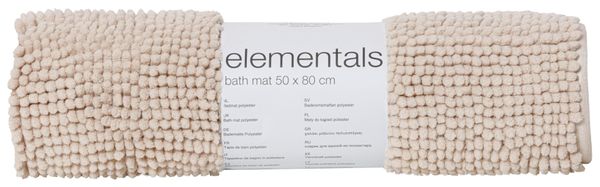 Badematte 50x80 sand