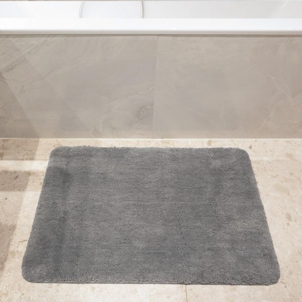 Cosima badematte 60x90 grå