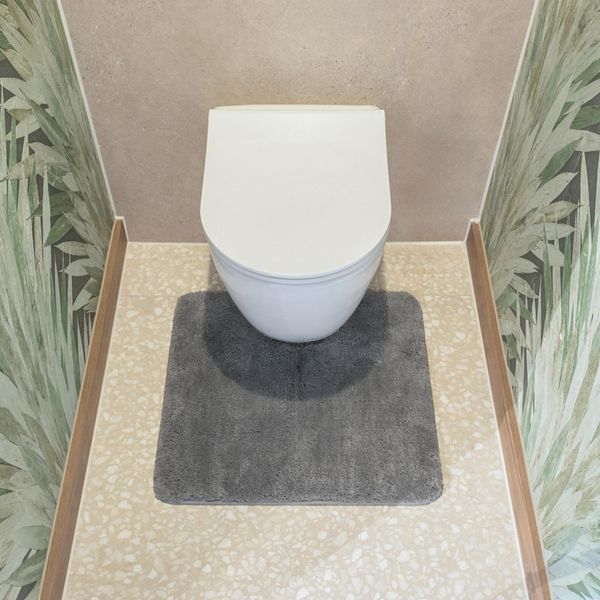 Cosima toalettmatte 57x60 grå