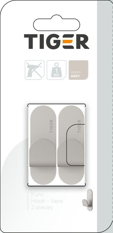Func krok gråbeige 2-pk.