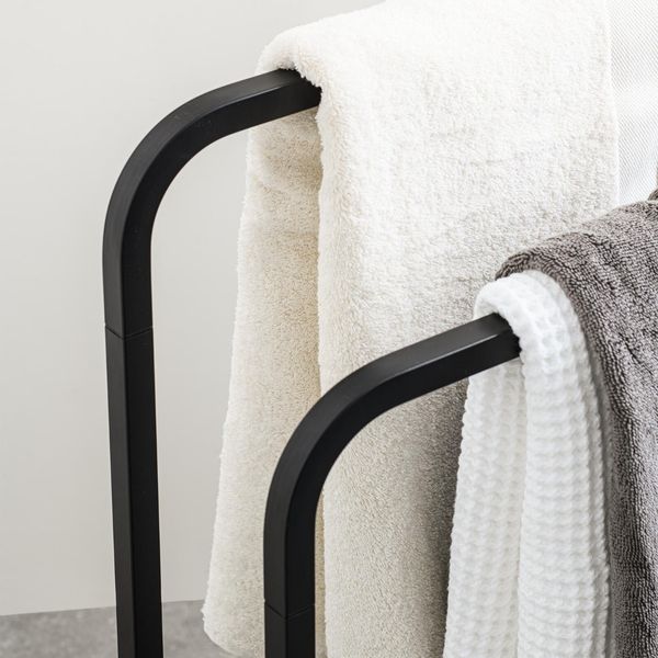 Brix håndklestativ sort