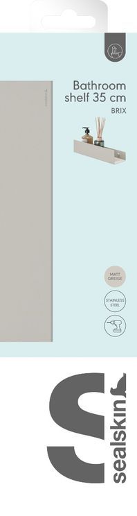 Brix vegghylle 35 gråbeige