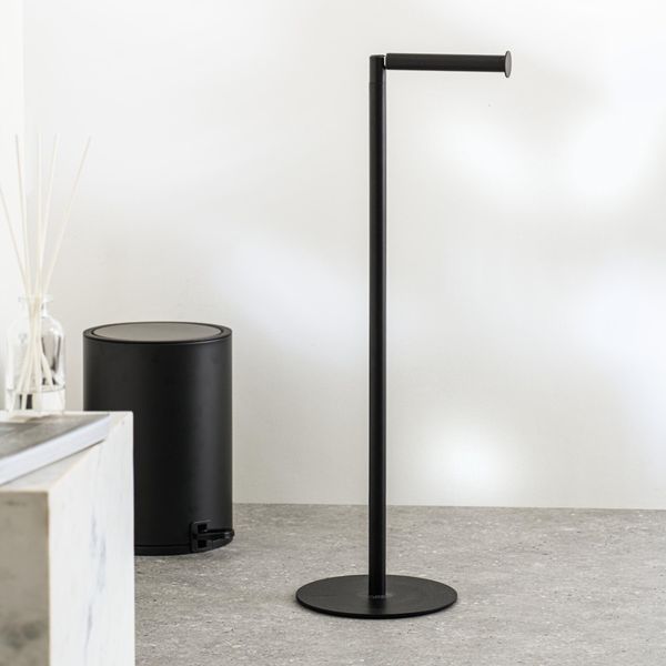 Industrial 2i1 toalettrullholder sort