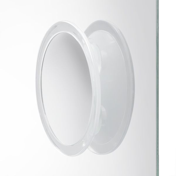 Sminkespeil med 10X forstørrelse