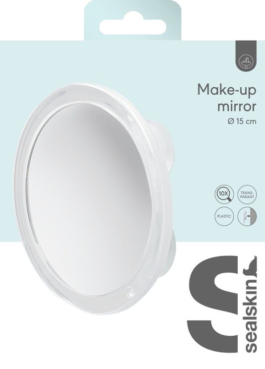 Sminkespeil med 10X forstørrelse
