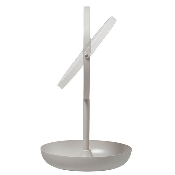 Brix 2-sidig bordspeil gråbeige