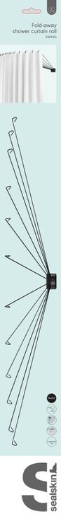 Swing dusjforhengstang sort