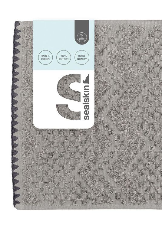 Luna håndkle  60x110 grå