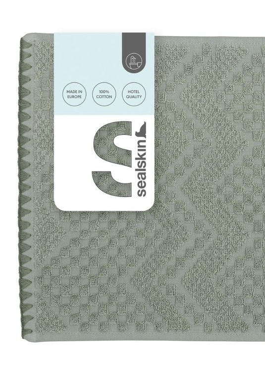 Luna badehåndkle 70x140 grønn