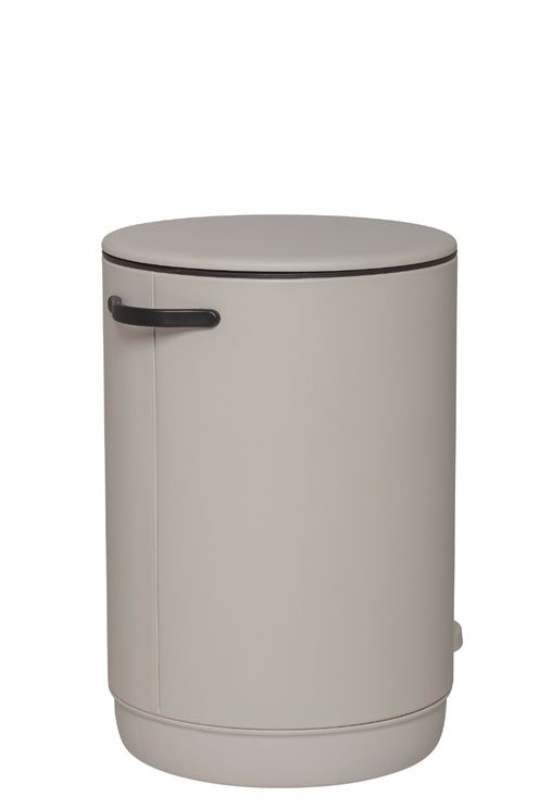 Mind avfallsbøtte 5L gråbeige