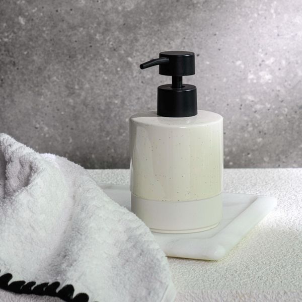 Sablon såpedispenser 150 ml offwhite