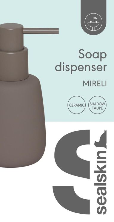 Mireli såpedispenser 150ml taupe