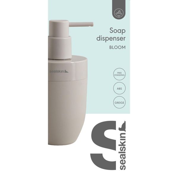 Bloom såpedispenser 300 ml gråbeige
