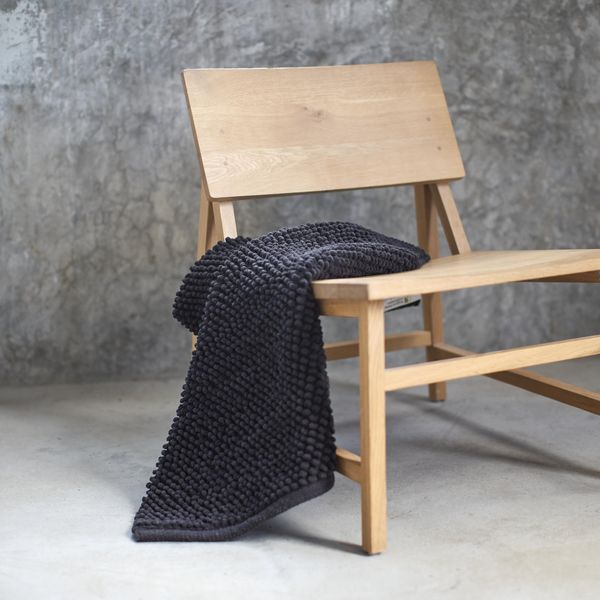 Delhi badematte 60x90 grå