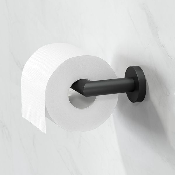 Nemox toalett- og reserverullholder sort